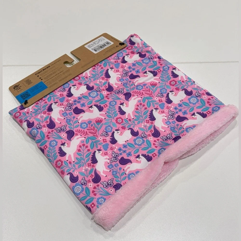 Turtle Fur Kids Printed Comfort Shell Toddlers Neck Warmer Balaclava Pink NWT